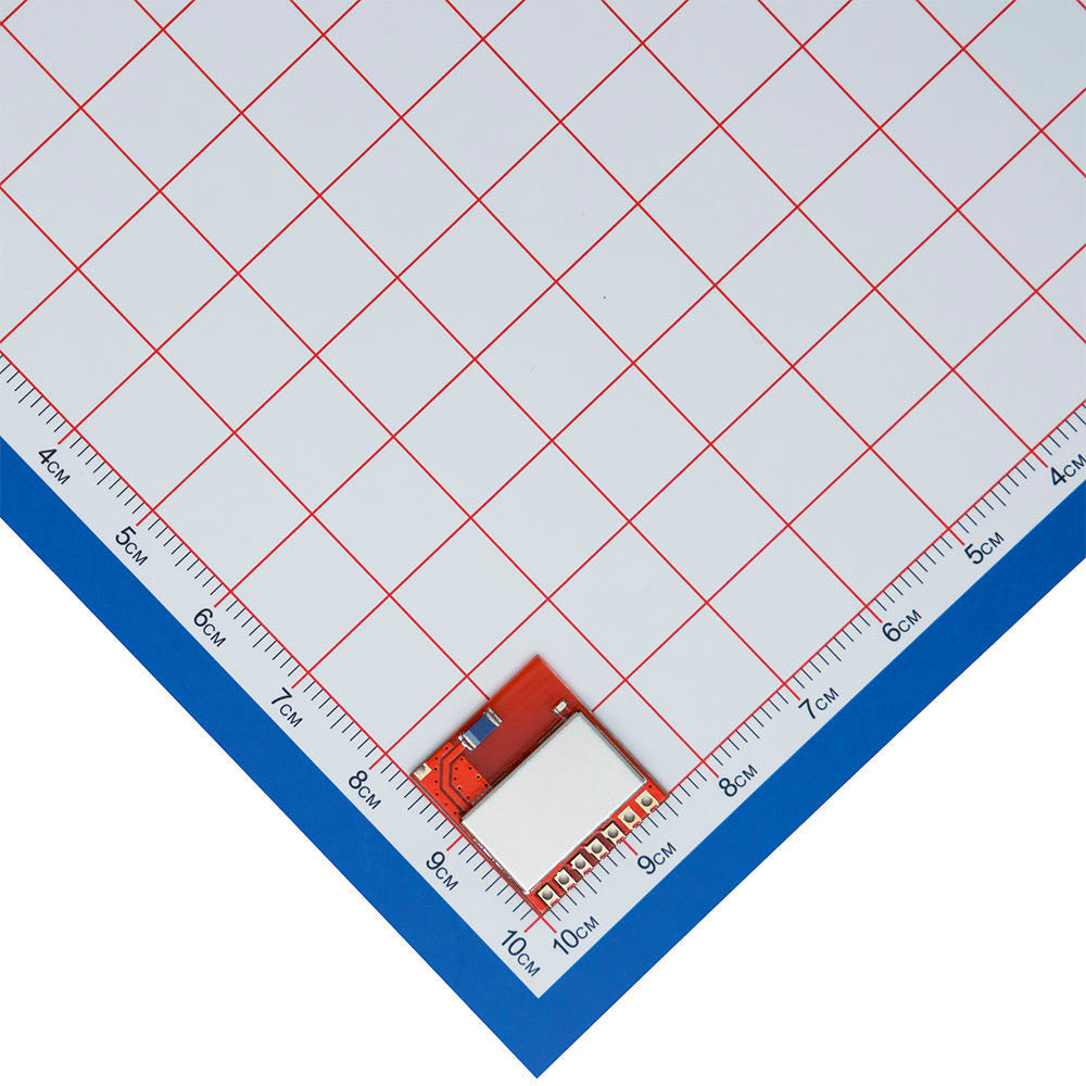 Ling-TR7mini-T module photographed against a centimeter scale